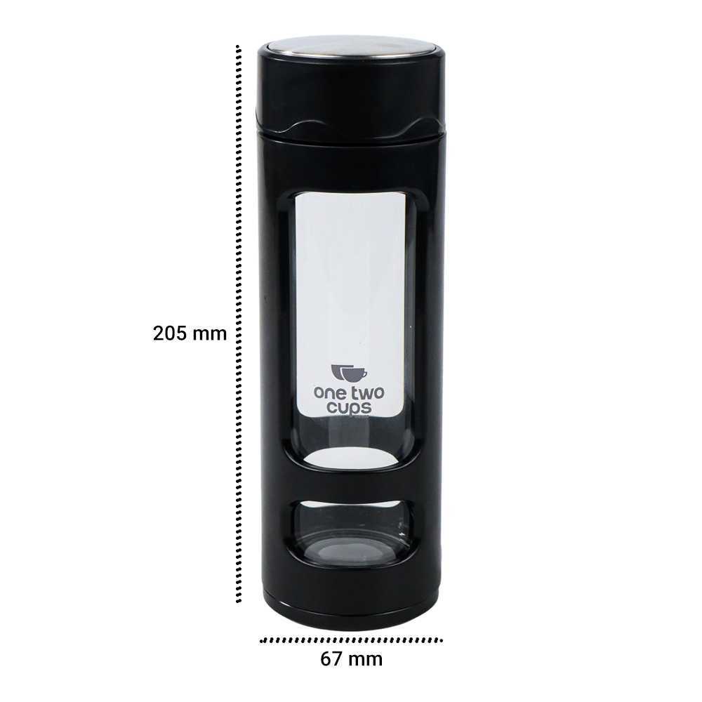 One Two Cups Botol Minum Portable Tumbler Tea Infuser Cups 400ml - VN100