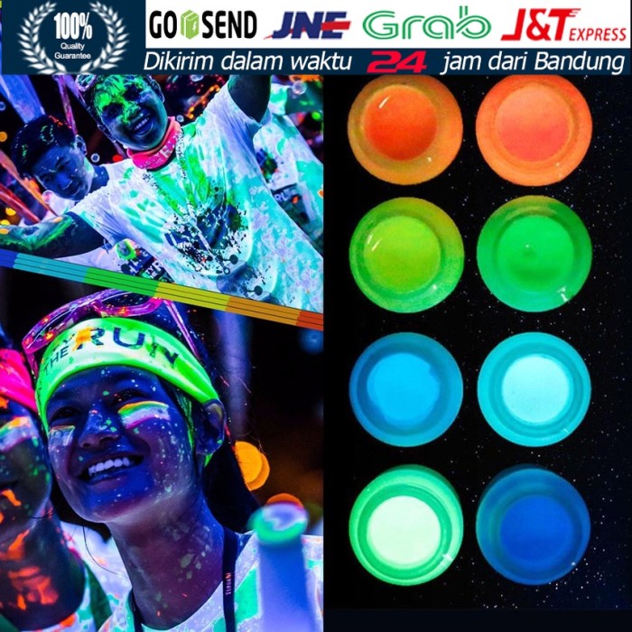 

8Pcs/Set Cat Glow In The Dark Paint Cat Lukis Cat Fosfor Body Paint