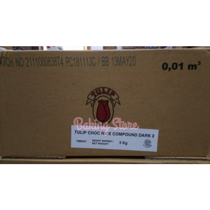 

Mesis Butiran Cokelat Tulip 5kg - Gosend Only!!!