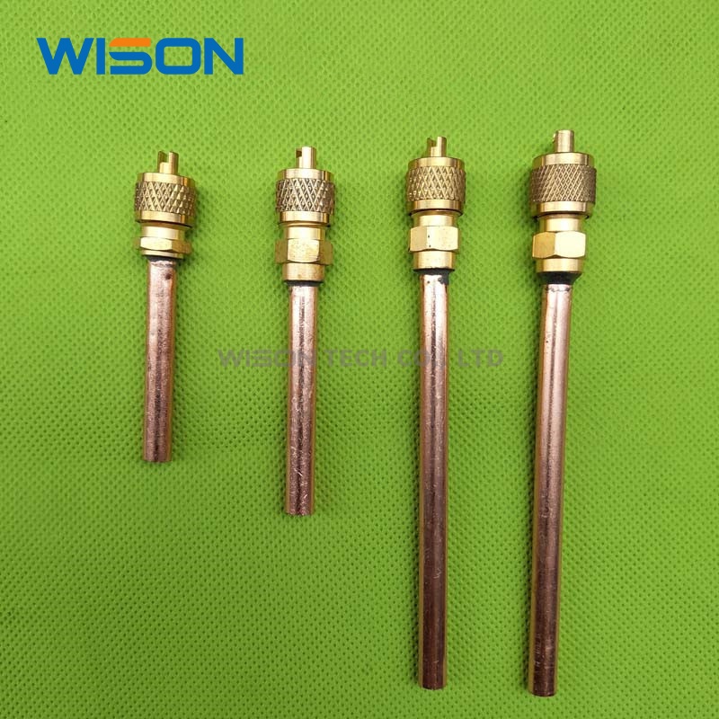 Check valve Kulkas Pendingin Ruangan fluoride nozzle Tambah Cairan nozzle Quick connector Chiller Jarum Tembaga