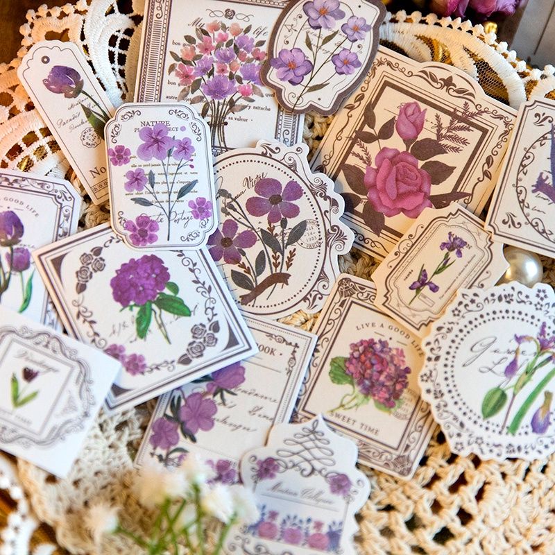 

STIKER LABEL VINTAGE BLOSSOM