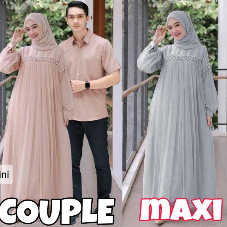 Terpercaya XVC - MAXI NURAINI / COUPLE NURAINI / Maxi Zoya / Maxi Wanita / Gamis Wanita / Maxi Mikay