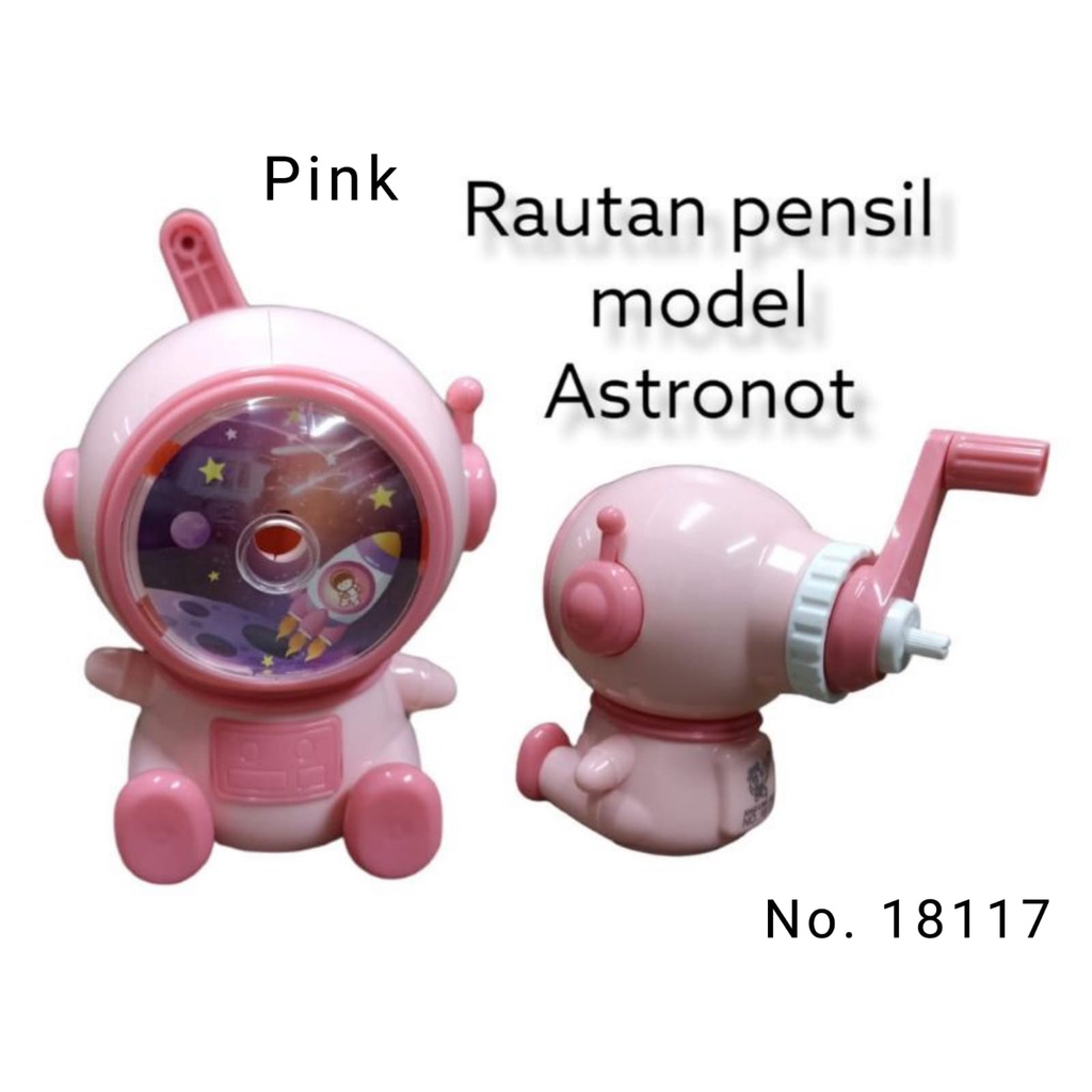 Rautan Pensil Putar Meja Fancy Box mika Unicorn Astronot transformer