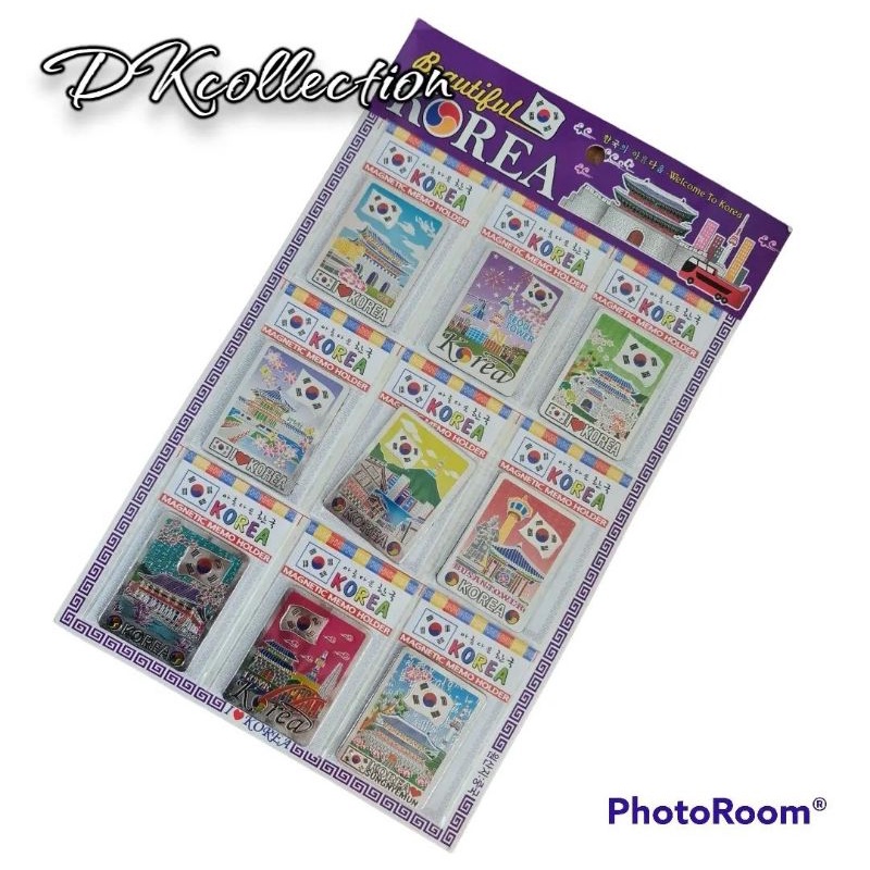 Magnet kulkas korea folk doll tempelan kulkas pasangan korea souvenir magnet kulkas korea souvenir seoul