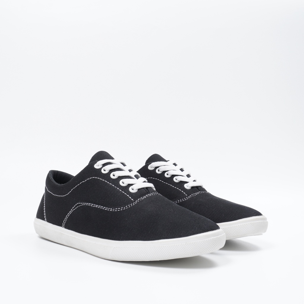 Walkers Authentic Low Black Natural - Sepatu Sneakers Pria Wanita Casual Sekolah Best Quality