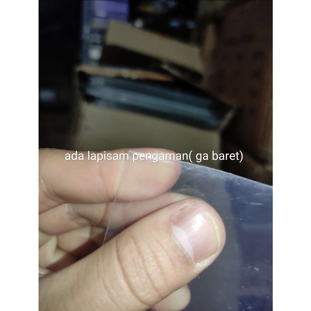 

pvc clear 30x40 cm / 40 x 60 cm bahan maket kaca 0.5 mm / 1 mm ( ada 2 macam ketebalan) satuan( per lembar)