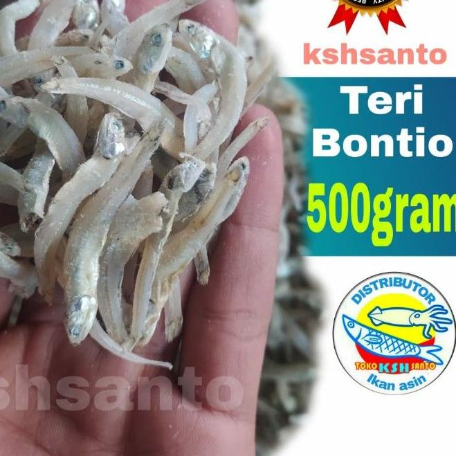 

☞ Ikan asin teri buntio-500gram ✰