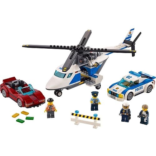 Terlaris 02018 Lego City Police High-Speed Chase