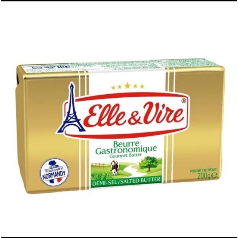 

Salted Butter Elle Vire 200gr / 200 gr