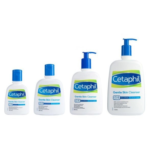 ❤️ Cloudy ❤️ CETAPHIL Gentle Skin Cleanser 59ML 125ML 250ML 500ML 1000ML / SABUN WAJAH