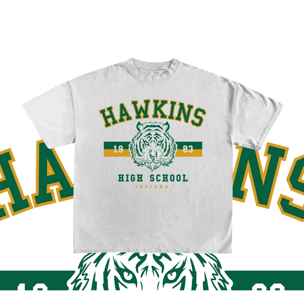 KAOS STRANGER THINGS HAWKINS HIGH SCHOOL