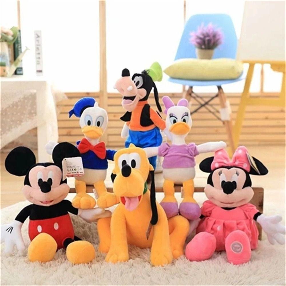 Quinton Movies Mainan Mewah Hadiah Ulang Tahun Natal Mouse Goofy Daisy Pluto Mickey Boneka Mewah