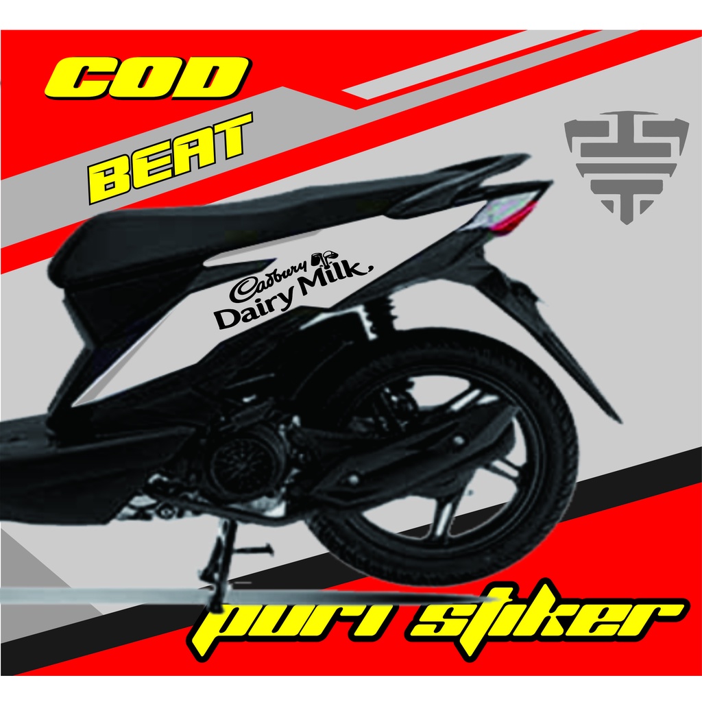 STIKER BEAT CADBURY CUTTING STICKER MOTOR BEAT STREET FI ESP KARBU DELUXE