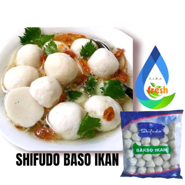 

Shifudo Bakso ikan Segar Frozen Food Makanan Beku 500GR