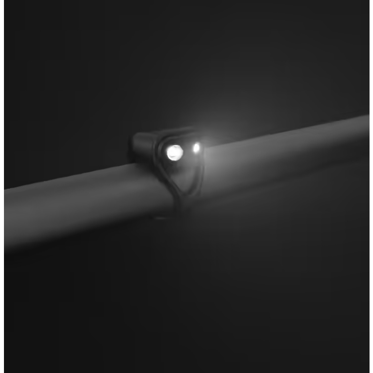 ELOPS SL100 Lampu Sepeda Tenaga Baterai Dengan 2 Mode