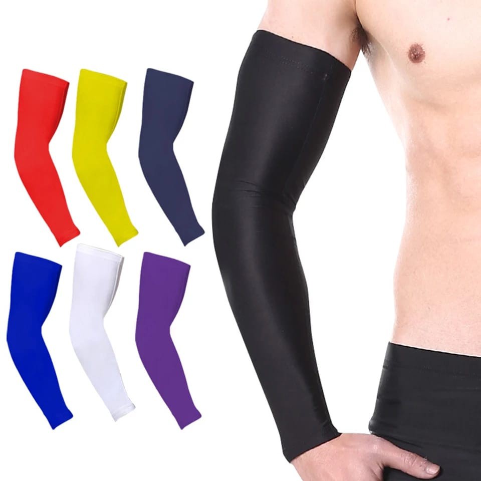 (COD) A78 Arm Sleeve - Manset Tangan Sepeda - Elbow Support Pelindung Lengan NEW