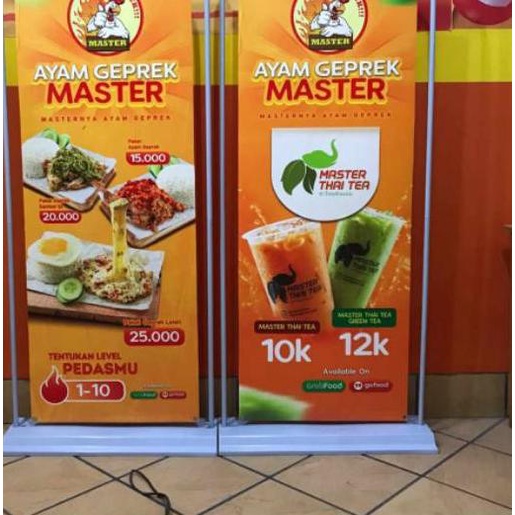 ➸ Door Frame Banner Stand Standing Besi ➧