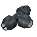 Tee Testek 1 inch 32 mm HDPE PDAM Tee HDPE Tee PDAM Tee PE Sambungan T Testek 1" 32mm Alat Sambungan