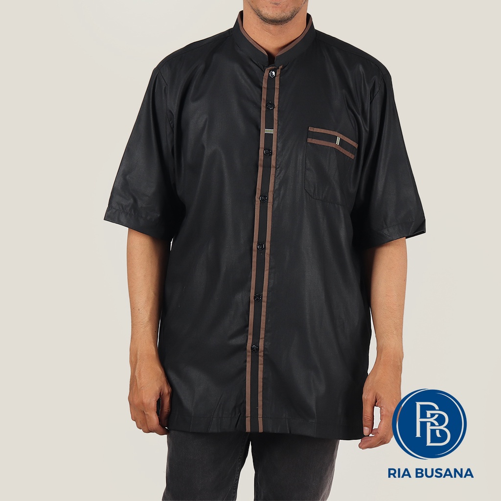 Ria Busana - Al Luthfi - Koko Lengan Pendek Dewasa Pria Art.22132