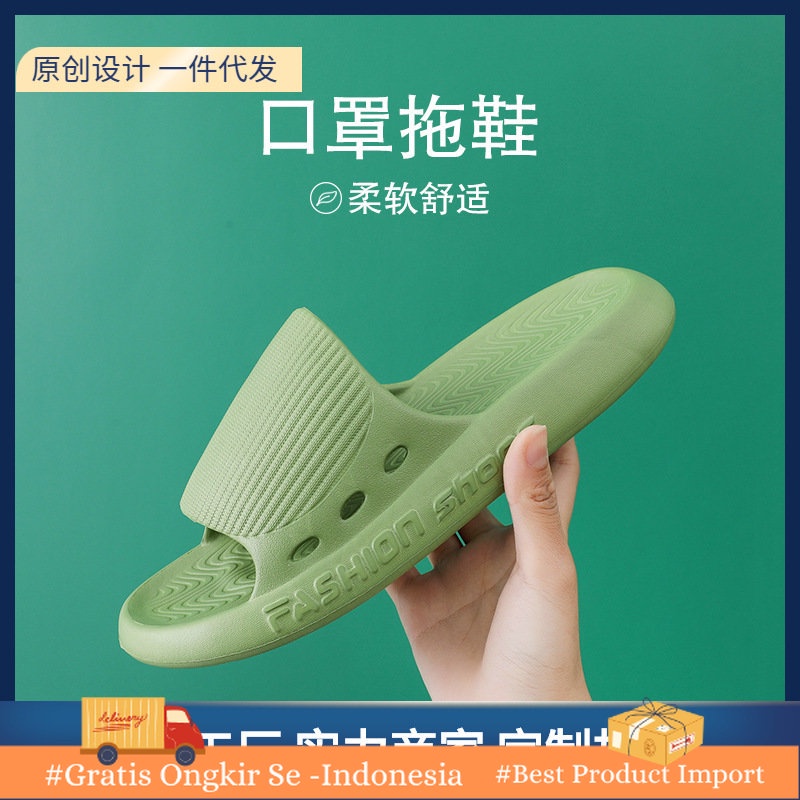 Sandal Nyaman Rumahan Dapat Lan Eva Slip-On Sandal Rumah Sandal Indoor Non-Slip Sandal Posee Kamar M