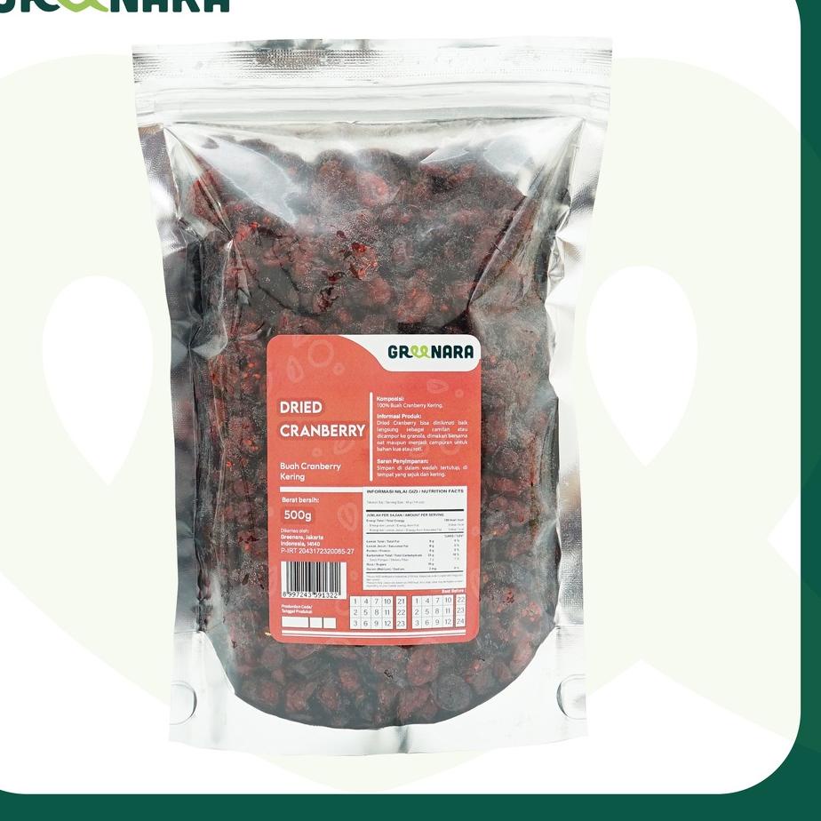 

☺ Dried Cranberry 500gr / Buah Cranberry Kering ❄