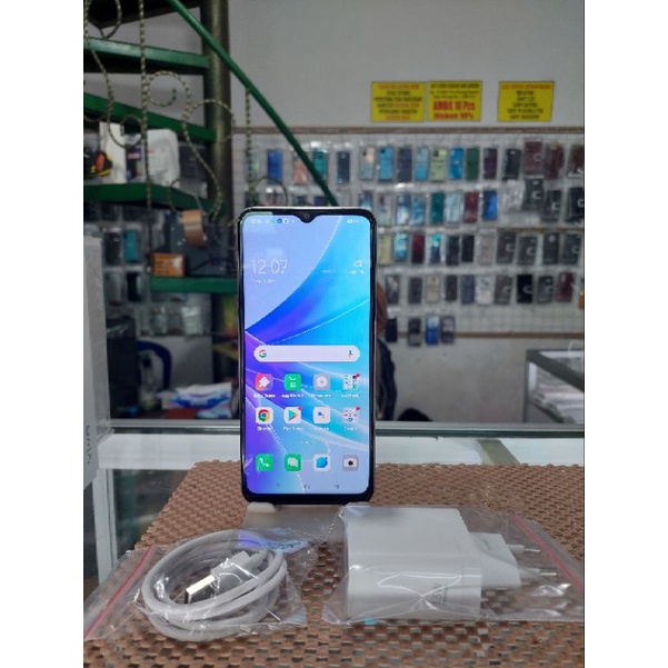 HP SEKEN SANGAT MULUS LIKE NEW OPPO A77s Ram 8+8/128 HP+CES ORIGINAL FASCHARGING 33WATT SUPER VOOC