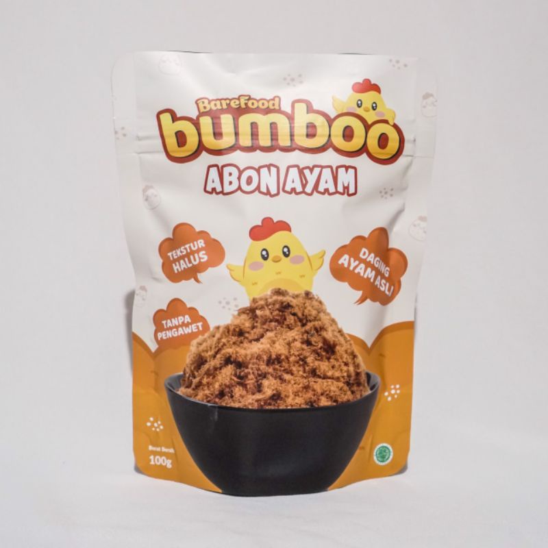 BUMBOO Kaldu Asli / Abon Ayam Abon Sapi Booster Anak MPASI