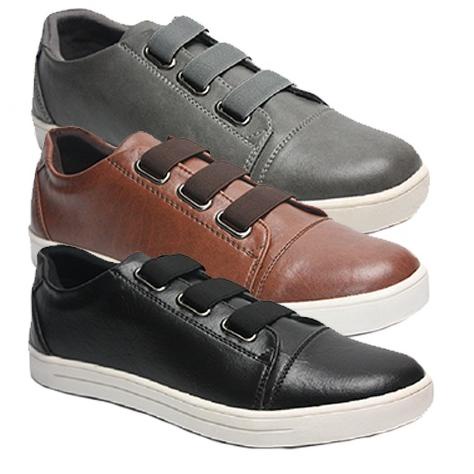 Stok Terbatas Dr. Kevin Sepatu Kasual Pria Men Casual Shoes 851-028 - (2 Warna) Abu & Hitam