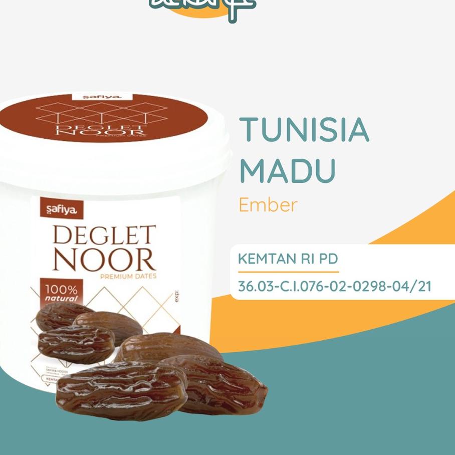 

☆ Kurma Tunisia Ember 850gr Super Premium Safiya Food ☄