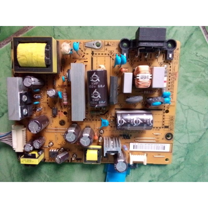 PSU  tv LED Polytron 32LN4900 - power suply Polytron regulator suplai