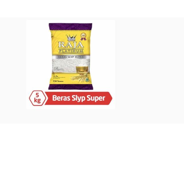 

♢ beras raja platinum 5kg ➱