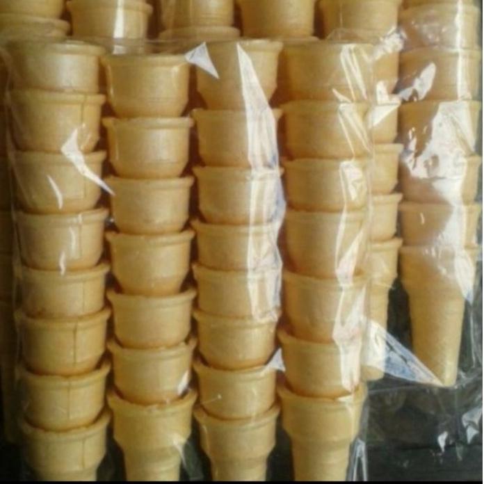 

♛ Cone McD Tanggung Controng es cream kreupuk es cream isi ✼