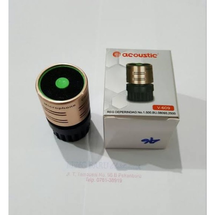 SPUL MIC MICROPHONE ACOUSTIC V609 ORIGINAL