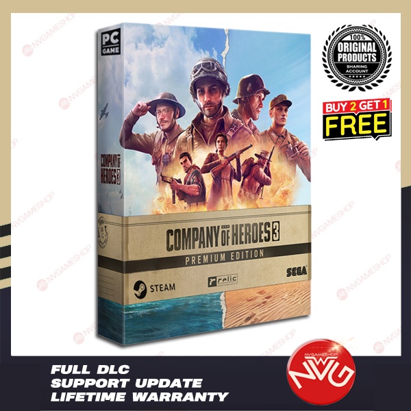 Company of Heroes 3 COH 3 Premium Edition PC Original
