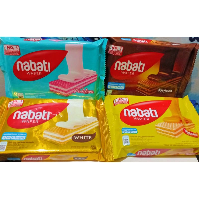 

RICHEESE WAFER NABATI 42 GR ( ISI 10 PCS )