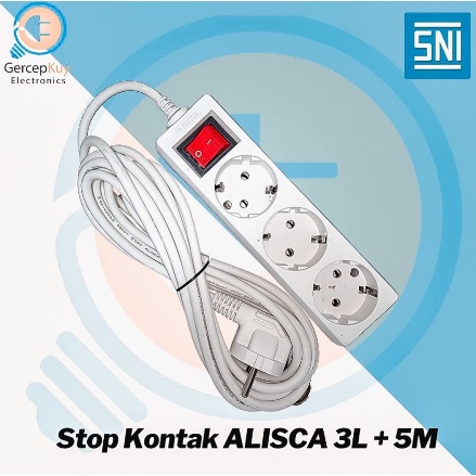 Stop Kontak ALISCA 3L + 5M