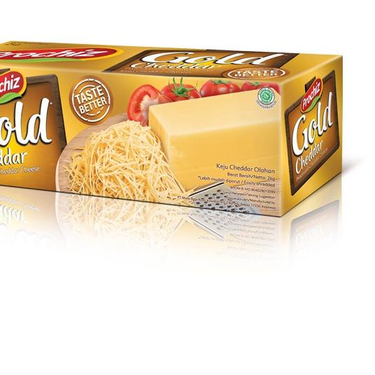 

☟ Keju Cheddar Prochiz Gold 2kg ➸