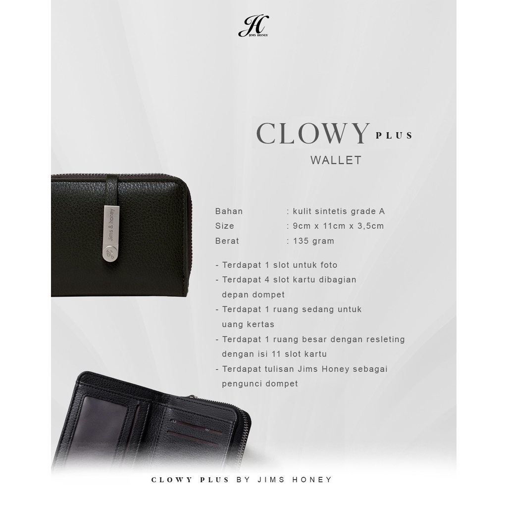 CLOWY wallet jimshoney dompet wanita