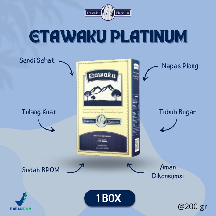 

[ COD ] ETAWAKU PLATINUM SUSU KAMBING ETAWA 1 BOX TUBUH BUGAR AKTIVITAS LANCAR