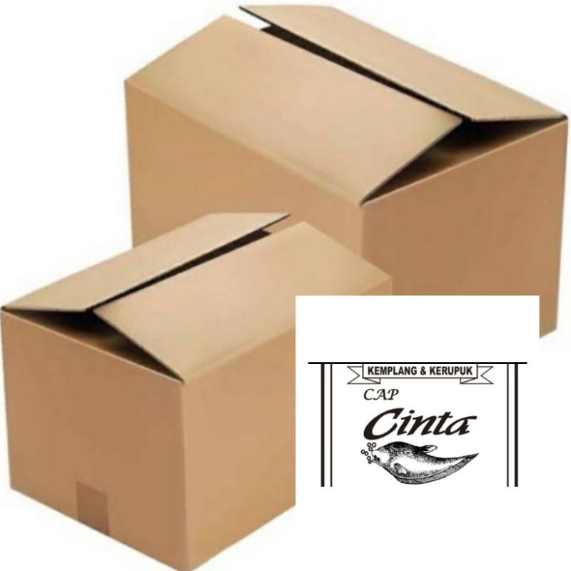 

DUS PACKING KEMPLANG &KERUPUK CAP CINTA