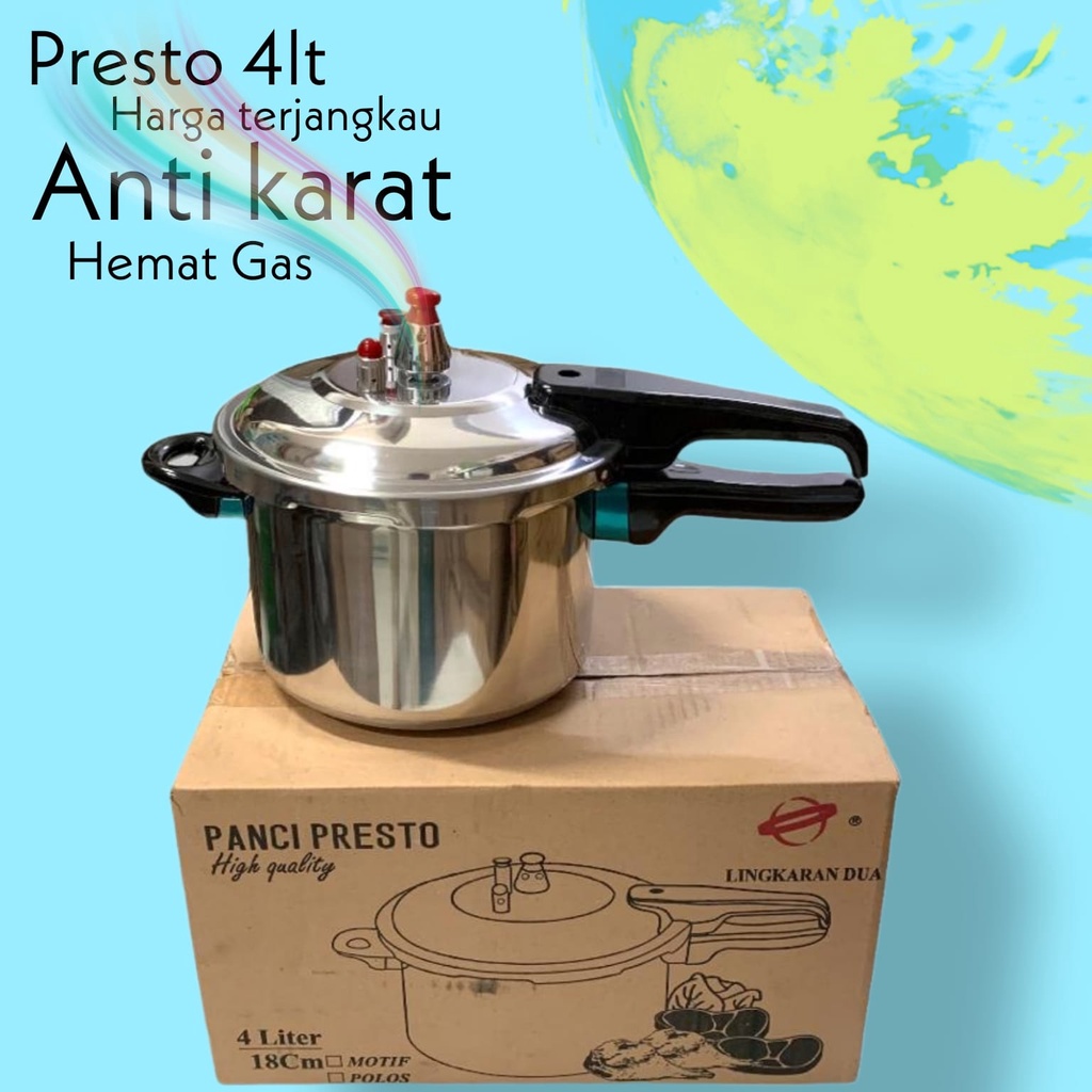 PRESTO 4 LITER LINGKARAN DUA NEW PRODUK!