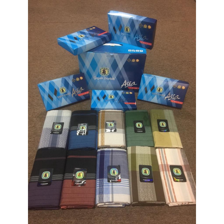 Sarung gajah duduk Asia prima Dewasa Grosir 10pcs