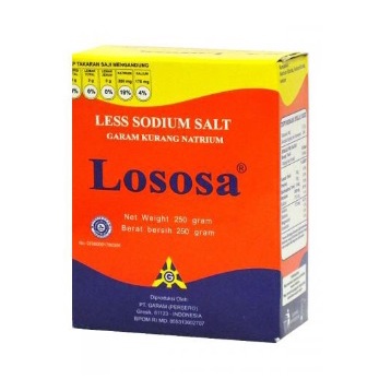 LOSOSA Garam Rendah Natrium Garam Sehat 250gr 500gr