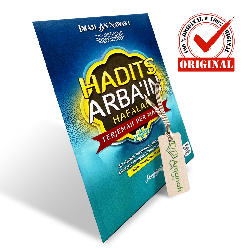 Hadits Arbain Hafalan Terjemah Per Makna - Penerbit Maghfirah