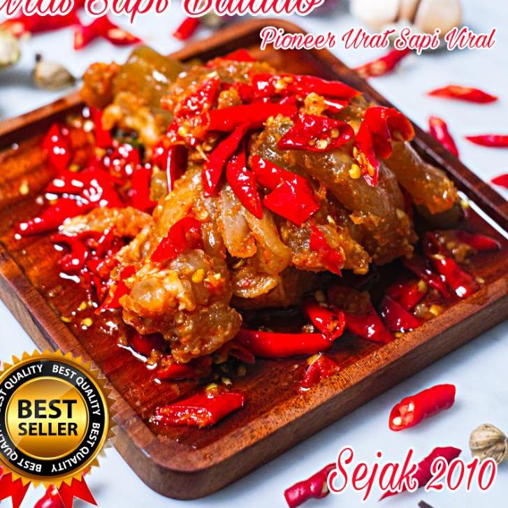 

TERBARU Urat Sapi Balado Premium sedang