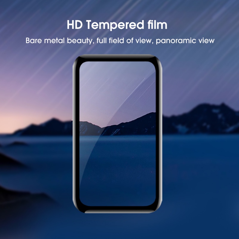 Ultra Clear Anti Noda Watch Film Full Coverage Film Pelindung Layar Arloji Film Laminasi Smartwatch Hydrogel Film Untuk Redmi Band2/Jam3