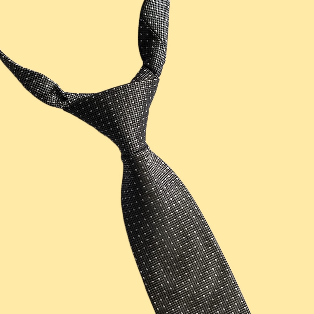 Dasi Pria Premium Quality Instant Siap Pakai Vecro Motif Free Box