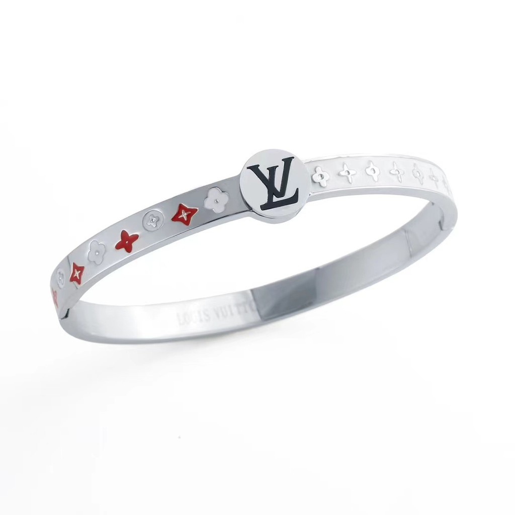 2021 Gelang Tangan Titanium Steel 18k Motif Print logo Keledai Untuk Perhiasan Wanita