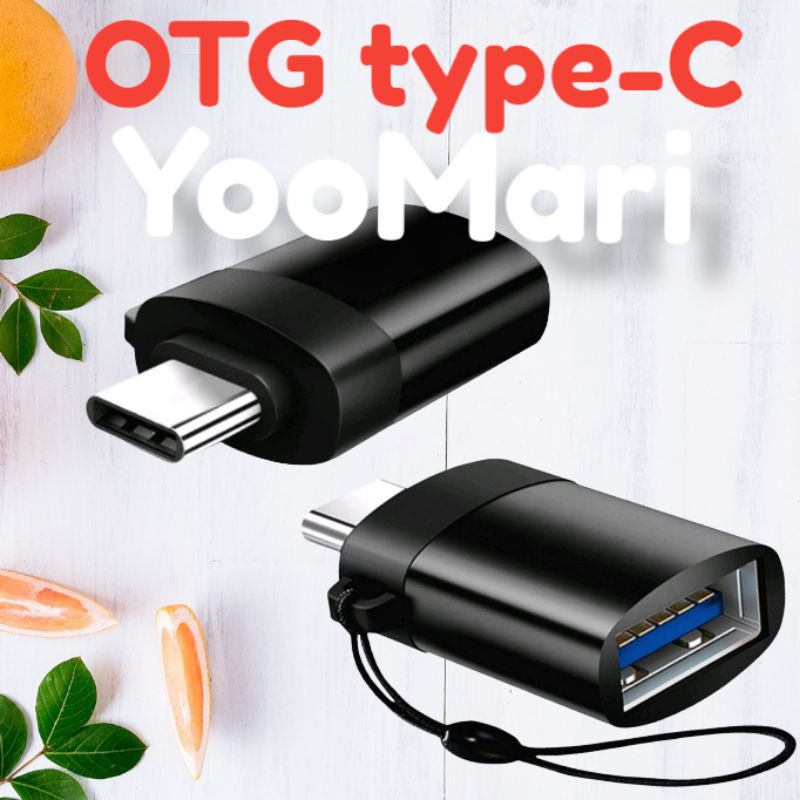 OTG type-C USB 3.0 konverter Smartphone konektor MacBook adapter Notebook HUB YooMari Bogor original