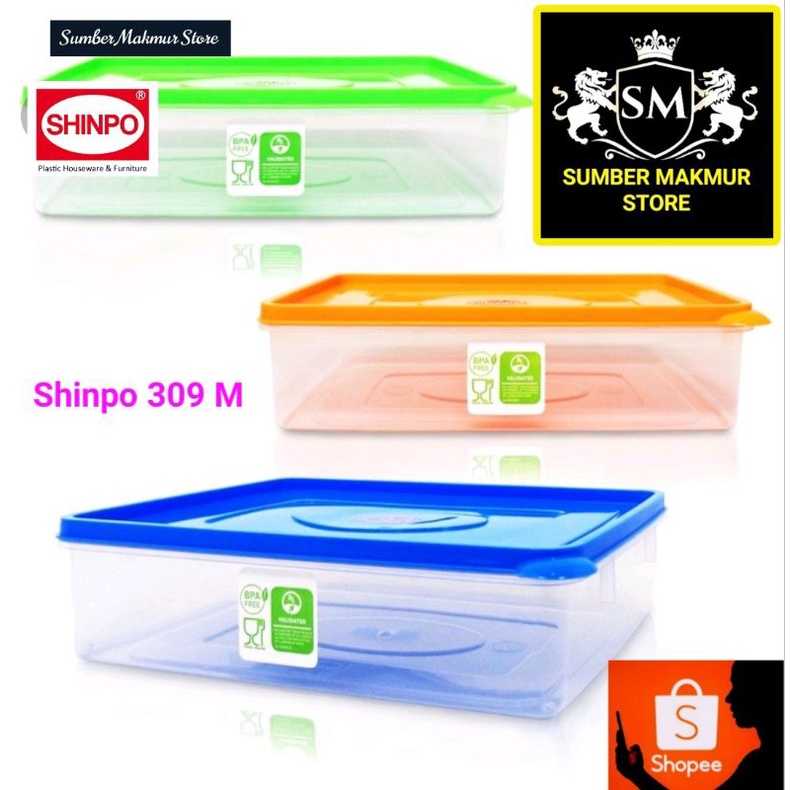 KOTAK MAKANAN/TEMPAT MAKANAN/SURENTO BOX SHINPO 309M